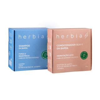 Shampoo + condicionador Mistos a Oleosos Herbia