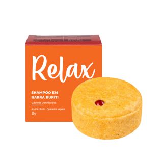 Shampoo em Barra Pós Sol Buriti Relax 80g
