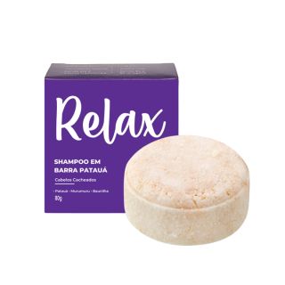Shampoo em Barra Cabelos Cacheados Patauá Relax 80g