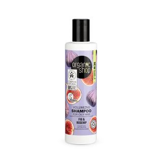 Shampoo Volumizador Oleo de Rosa Mosqueta e Figo 280mL | Organic Shop