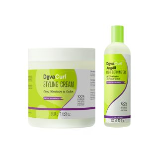 Styling Cream 500g + Angéll 355ml Deva