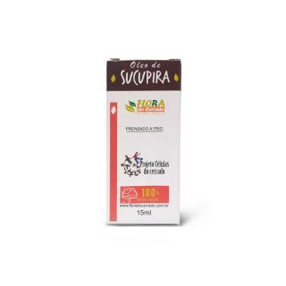 óleo de sucupira prensado a frio, flora do cerrado, 100% natural e vegetal 15ml